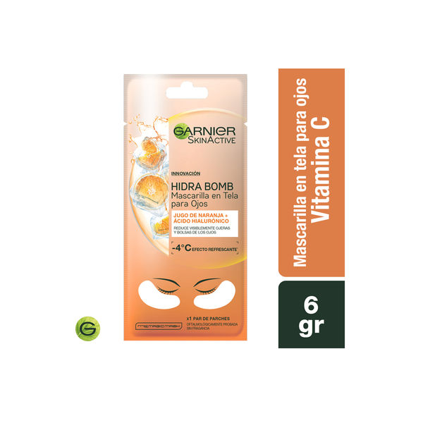 Parche para las Ojeras Cruelty Free Eye Mask Orange Garnier Preunic