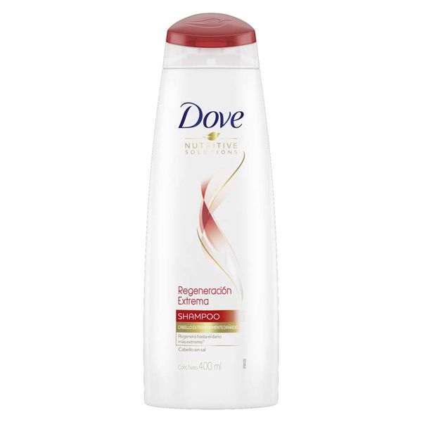 Dove Shampoo Regeneración Extrema Cabello suave y sedoso