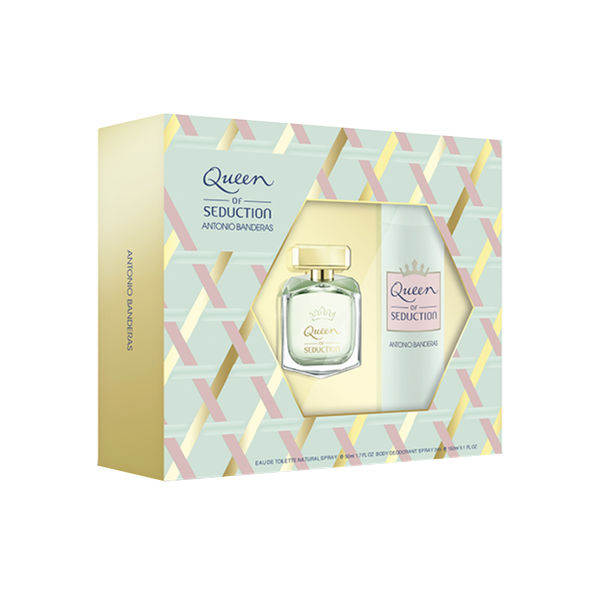 Antonio Banderas Set Queen Of Seduction EDT 50ml + Desodorante 150ml - Perfume  Mujer