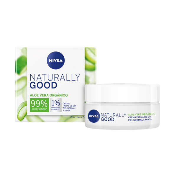 crema facial nivea naturally good aloe vera 50ml Preunic