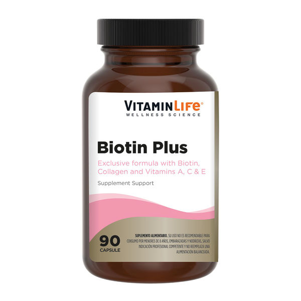 Biotin Plus 90 Capsulas | Preunic