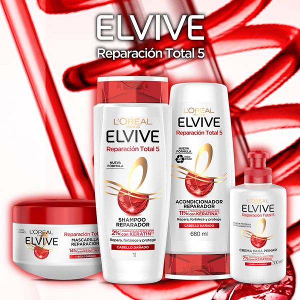 Shampoo Elvive Reparacion Total 5 1000 Ml Preunic