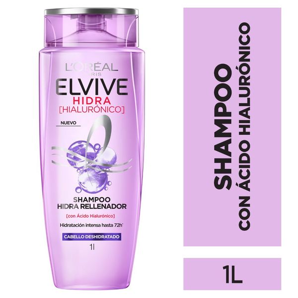 Shampoo Elvive Hidra Hialurónico 1000 Ml Preunic