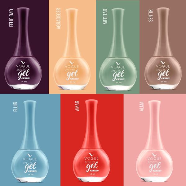 Esmalte Vogue Efecto Gel Alma 14 Ml