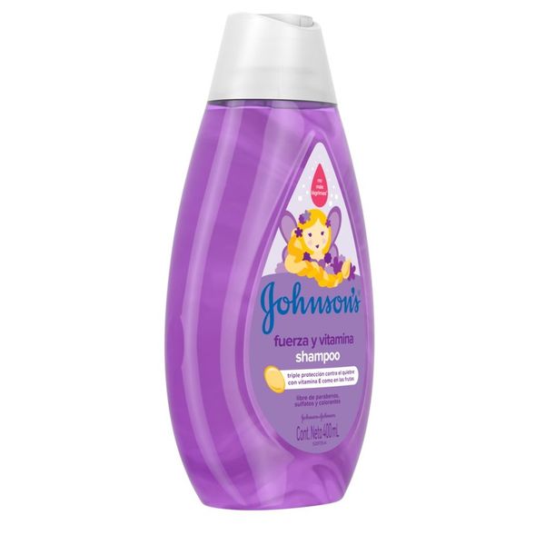 Shampoo para Niños Fuerza y Vitamina 400 ml. Johnson's Preunic