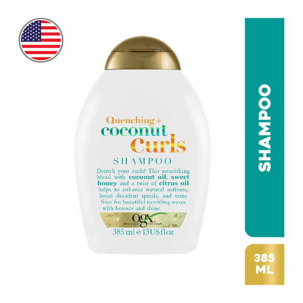Shampoo de Coco Ogx Rizos Perfectos Sin Frizz Preunic