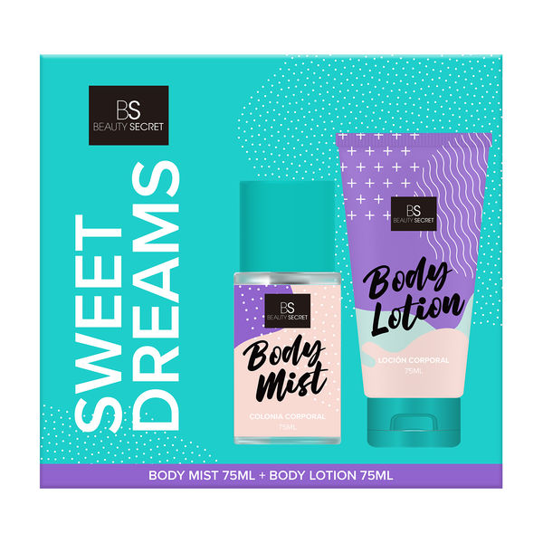Beauty Secret Sweet Dreams Body Mist 75 Ml + Body Lotion 75 Ml